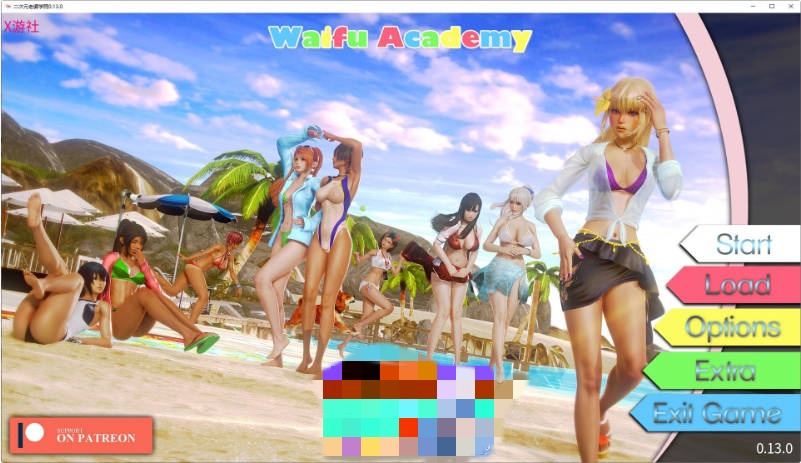 [亚洲风大作SLG/步兵直出]二次元老婆学院 Ver0.13.5 AI汉化版[PC+安卓][8.5G]-乐游二次元